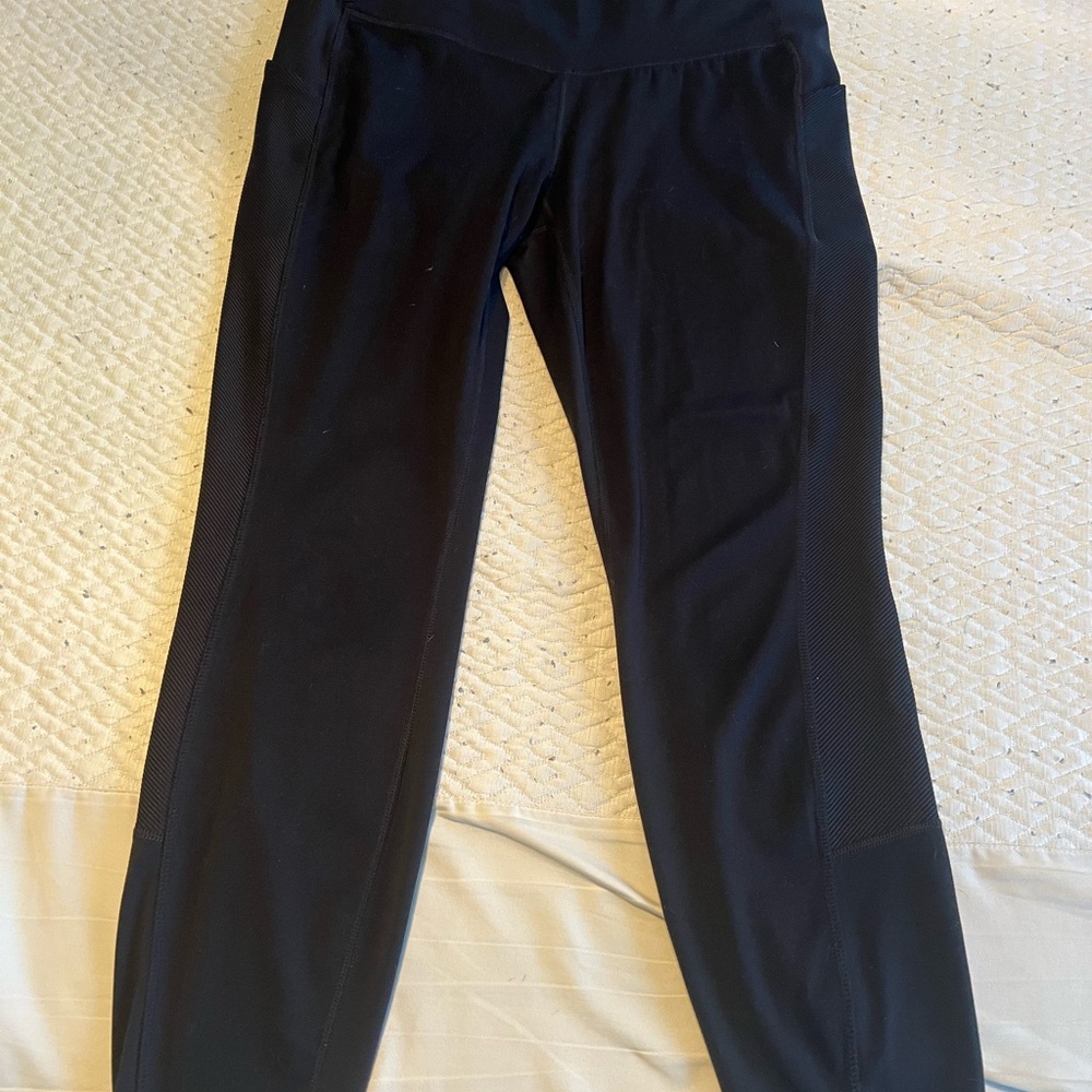 Black High-Waisted Leggings